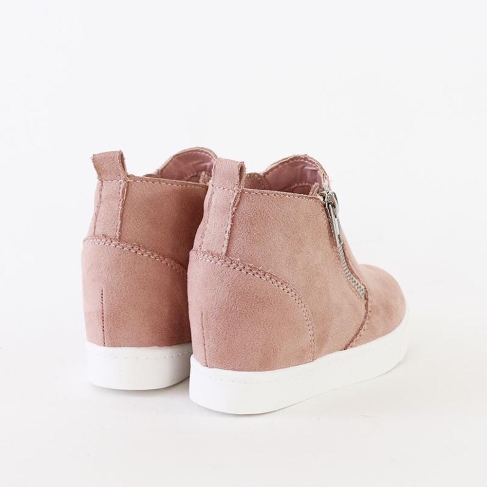 Mommy & me fashion kids wedge sneakers booties - Picture 4 of 7